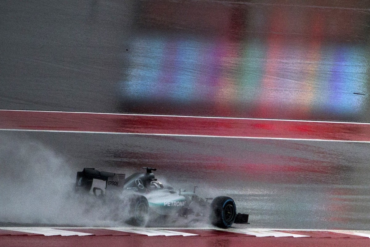 Qualifying in heavy US Grand Prix rain like playing with a